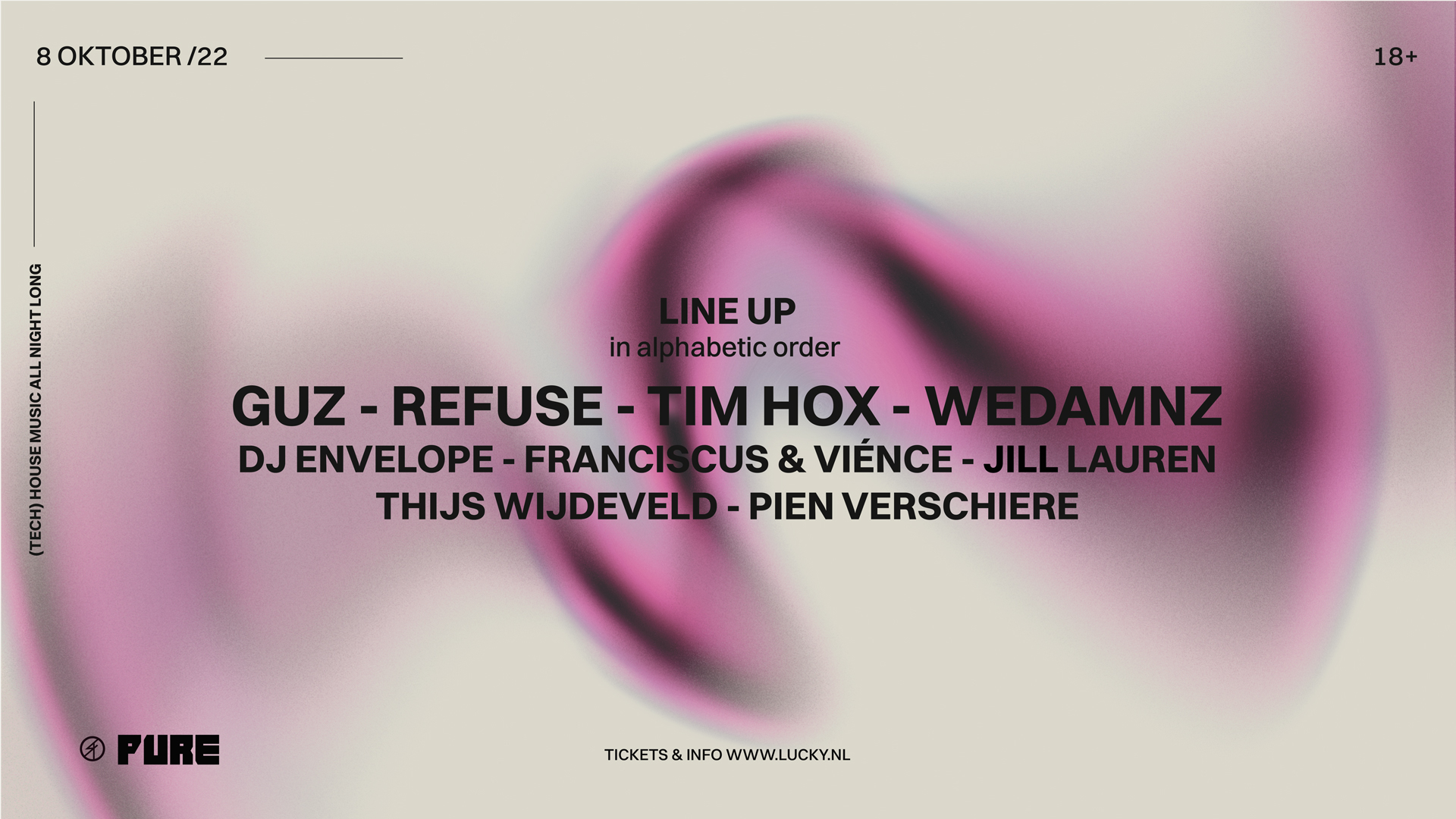 20221008 Pure - Line-up