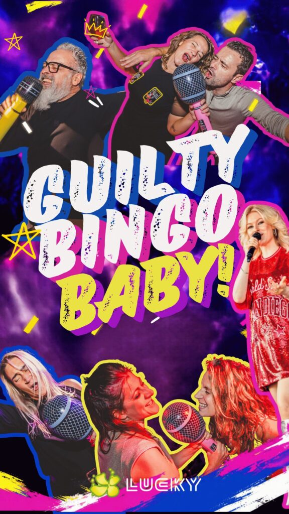 Guilty Bingo Baby! In Lucky Rijssen. 30 oktober Guilty Pleasure bingo.