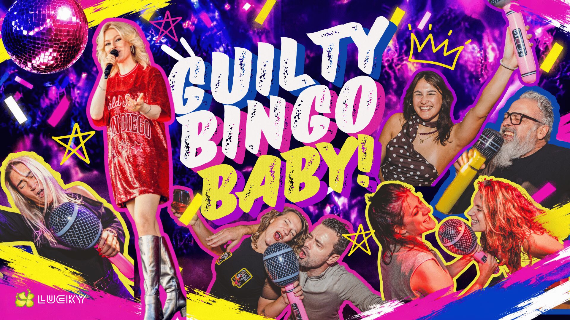 Guilty Bingo Baby! In Lucky Rijssen. 30 oktober Guilty Pleasure bingo.