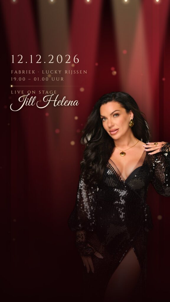 Christmas Dinner Party bij Lucky Rijssen op 12 December. Met liveshow van Jill Helena